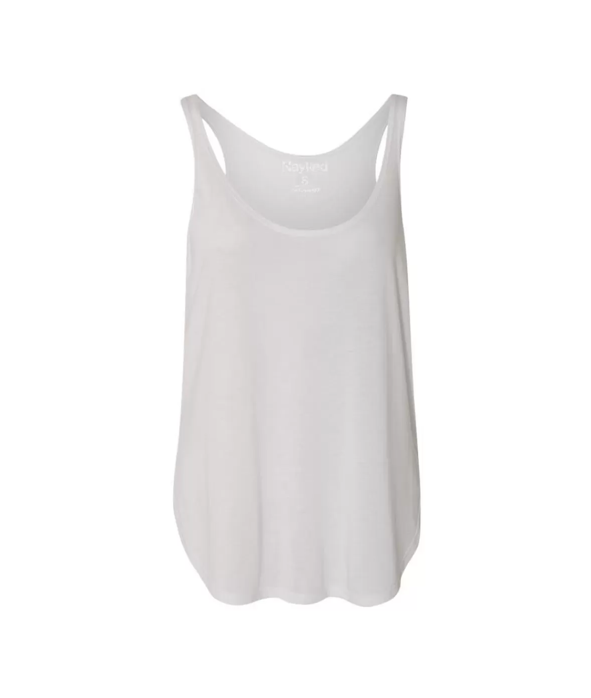 Women'S Ridiculously Soft Lightweight Flowy Tank Top With Side Slits | Nayked Apparel Store