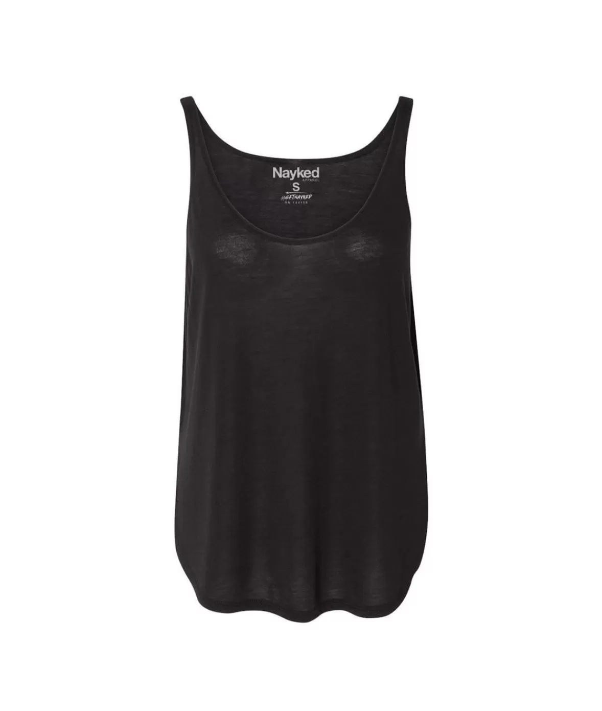 Women'S Ridiculously Soft Lightweight Flowy Tank Top With Side Slits | Nayked Apparel Store