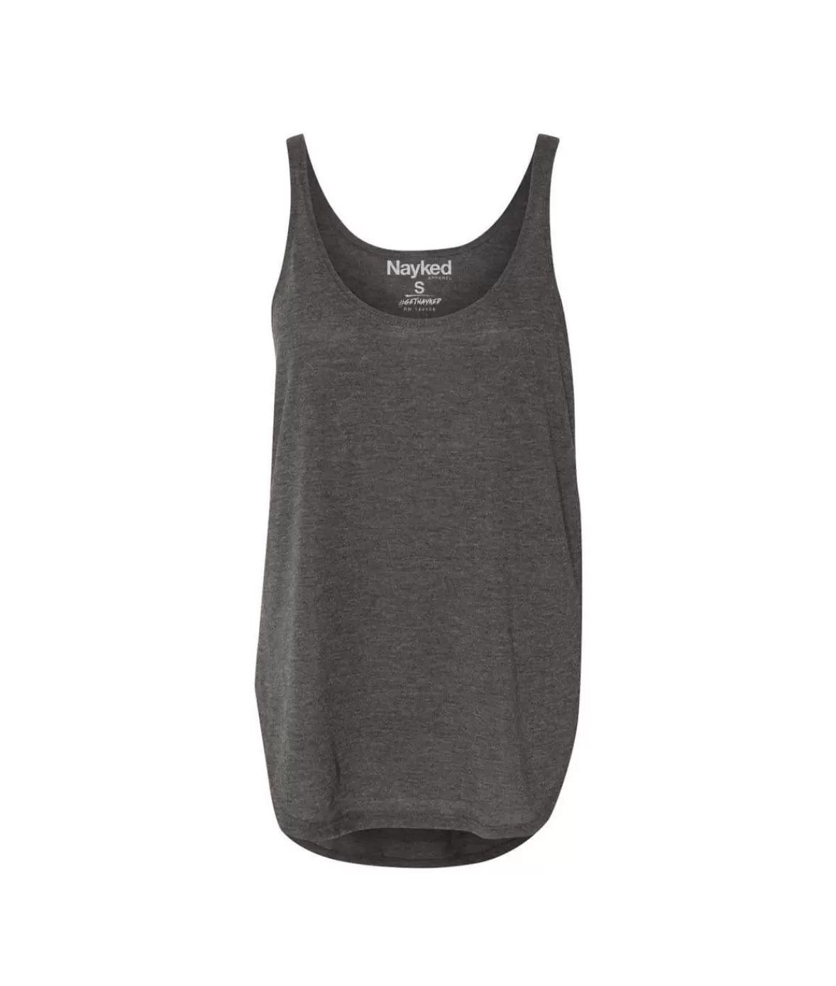 Women'S Ridiculously Soft Lightweight Flowy Tank Top With Side Slits | Nayked Apparel Store