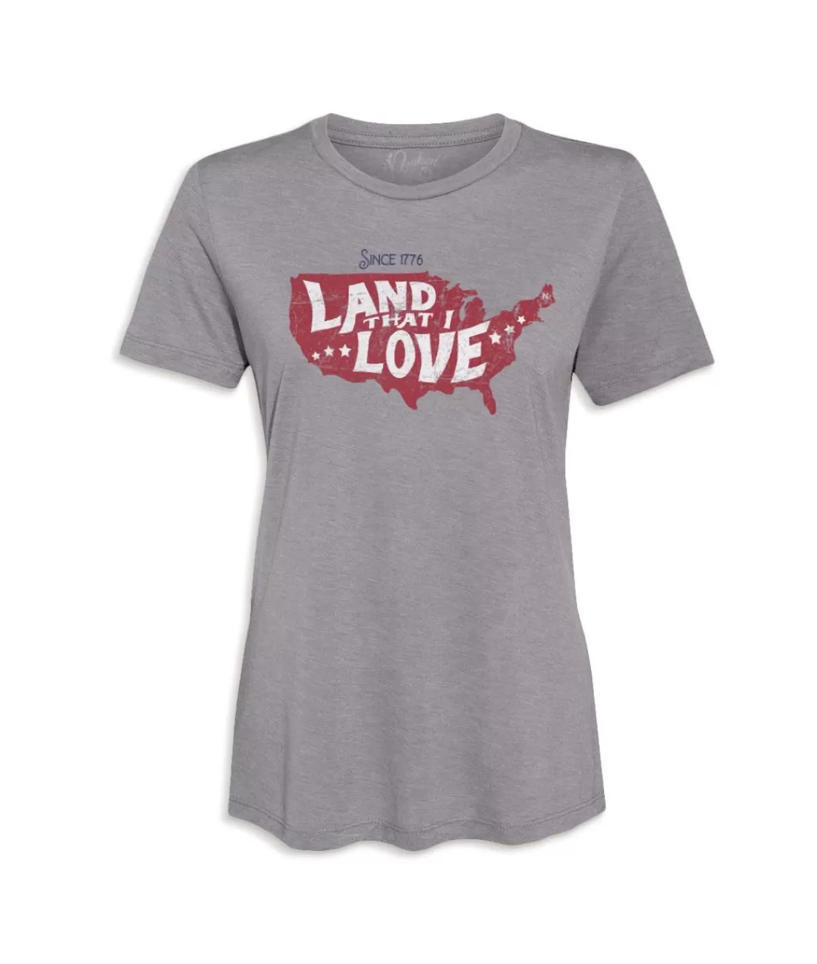 Women'S Ridiculously Soft Lightweight Graphic Tee | Land That I Love | Nayked Apparel Discount