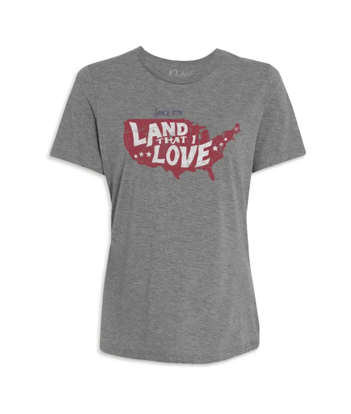Women'S Ridiculously Soft Lightweight Graphic Tee | Land That I Love | Nayked Apparel Discount