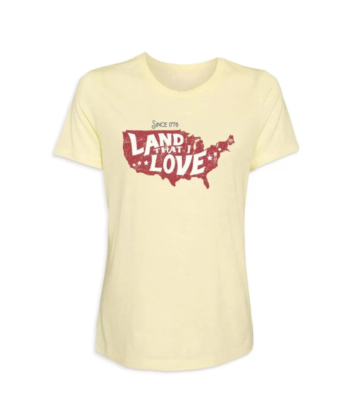 Women'S Ridiculously Soft Lightweight Graphic Tee | Land That I Love | Nayked Apparel Discount