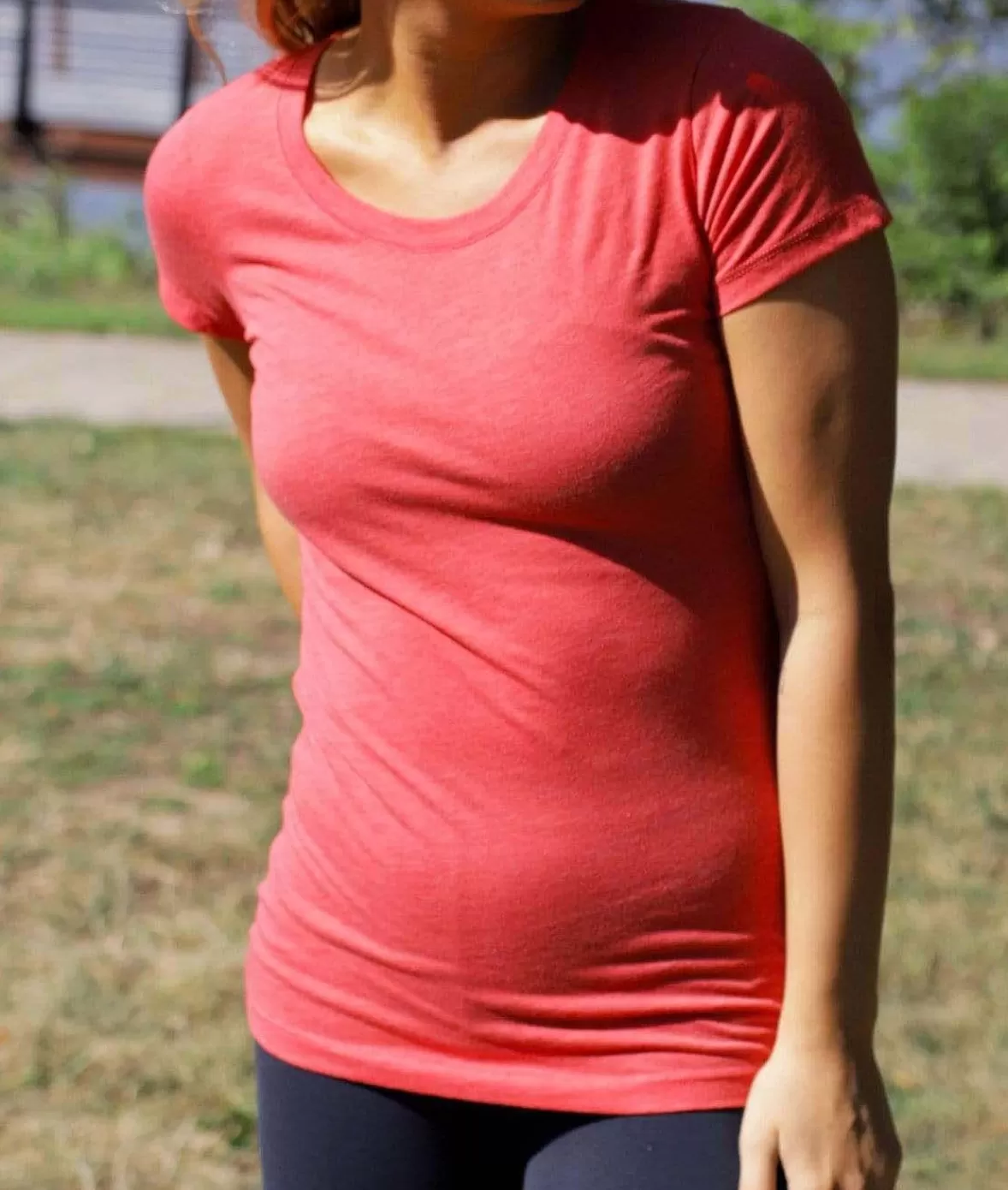 Women'S Ridiculously Soft Lightweight Scoop-Neck T-Shirt | Nayked Apparel Best Sale