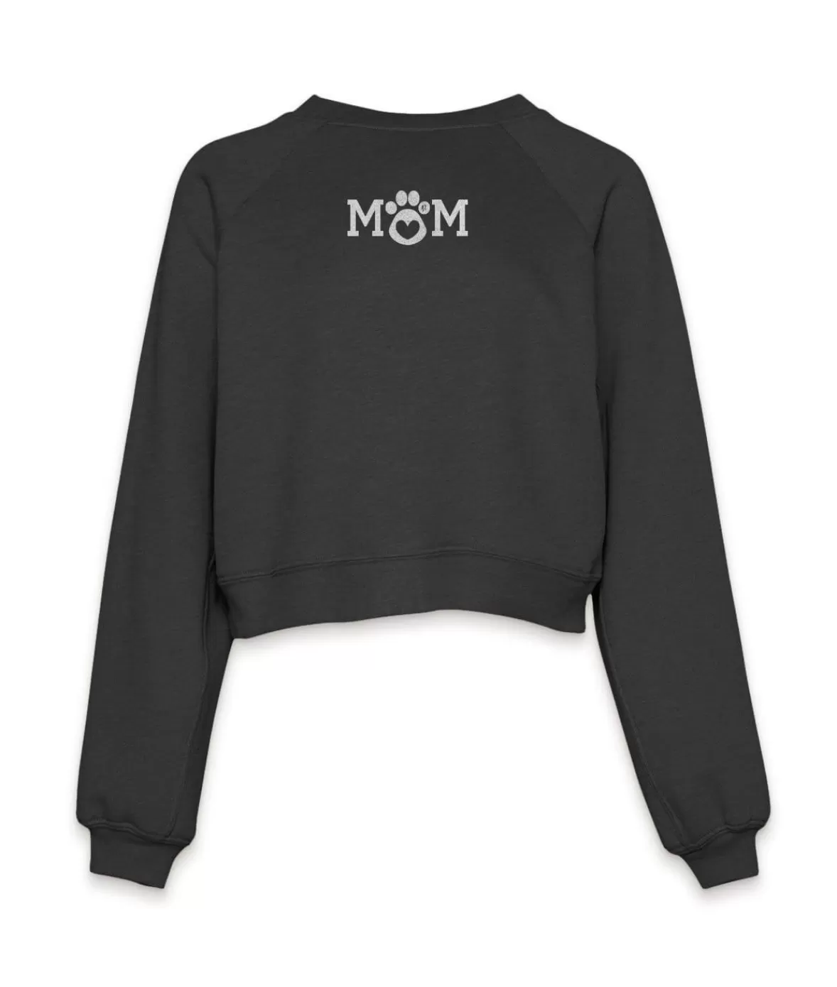 Women'S Ridiculously Soft Mid-Length Raglan Graphic Pullover | Mom Paw Print | Nayked Apparel Fashion