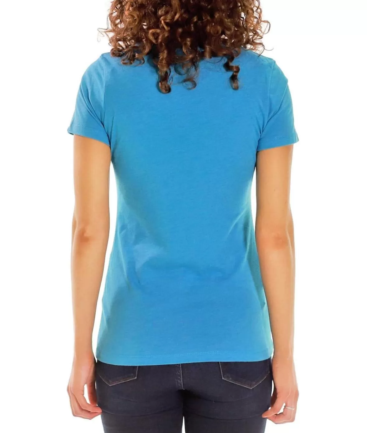 Women'S Ridiculously Soft Midweight Crew Neck T-Shirt | Nayked Apparel New