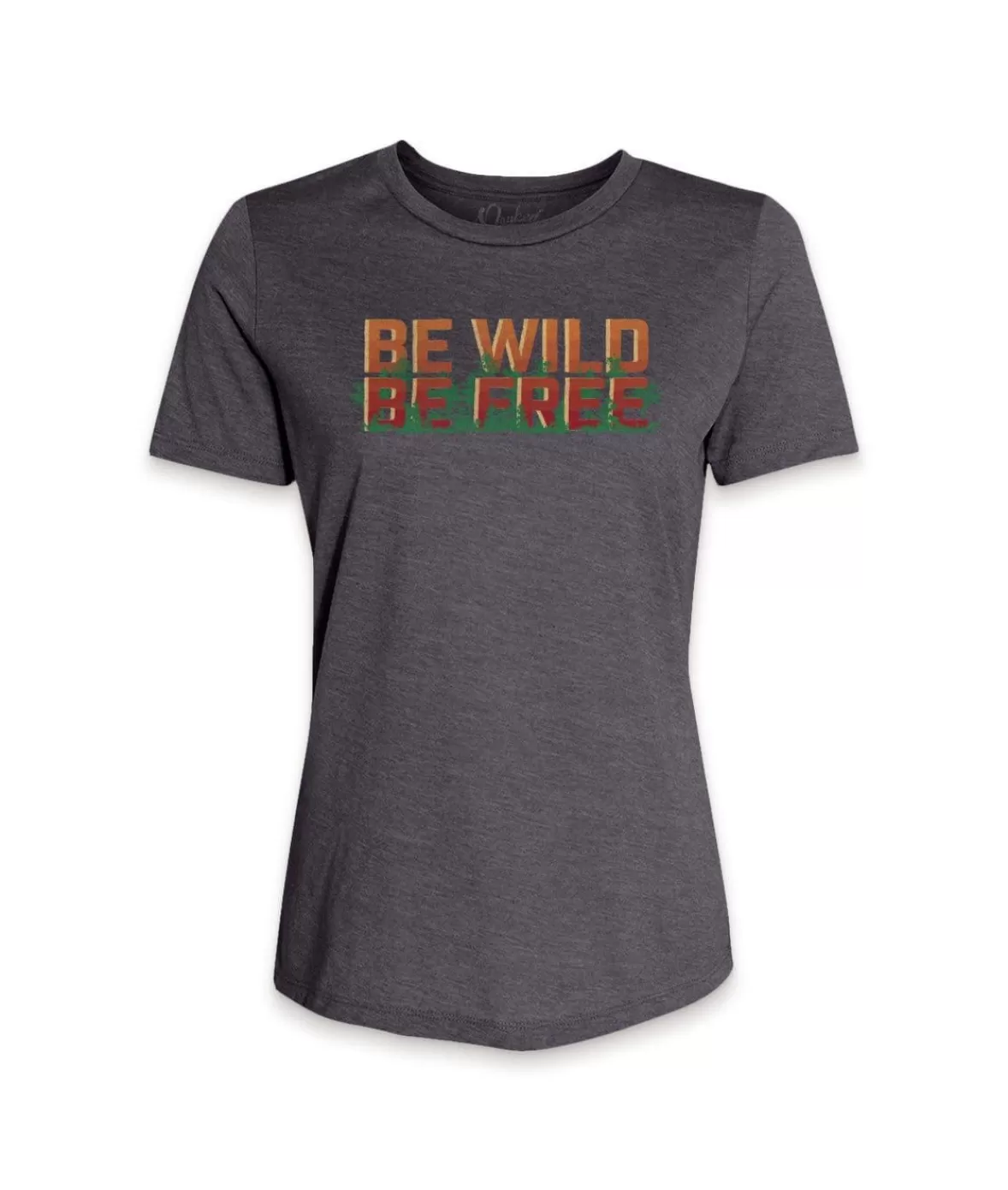 Women'S Ridiculously Soft Midweight Graphic Tee | Be Wild, Be Free | Nayked Apparel Sale