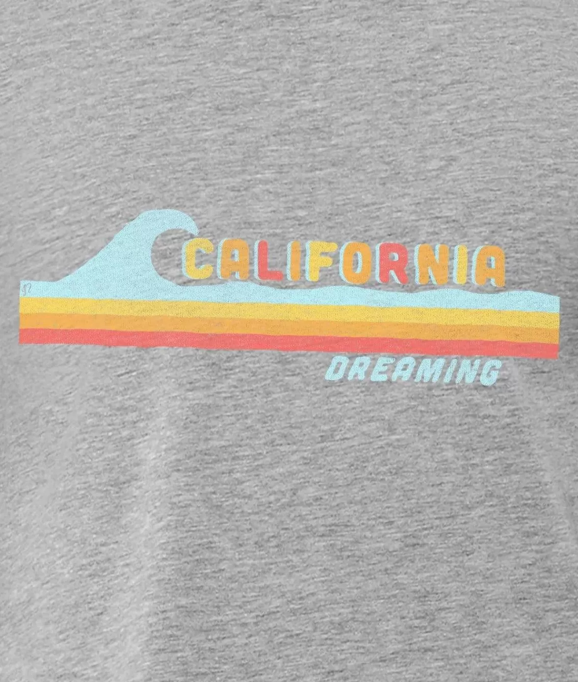 Women'S Ridiculously Soft Midweight Graphic Tee | California Dreaming | Nayked Apparel Online