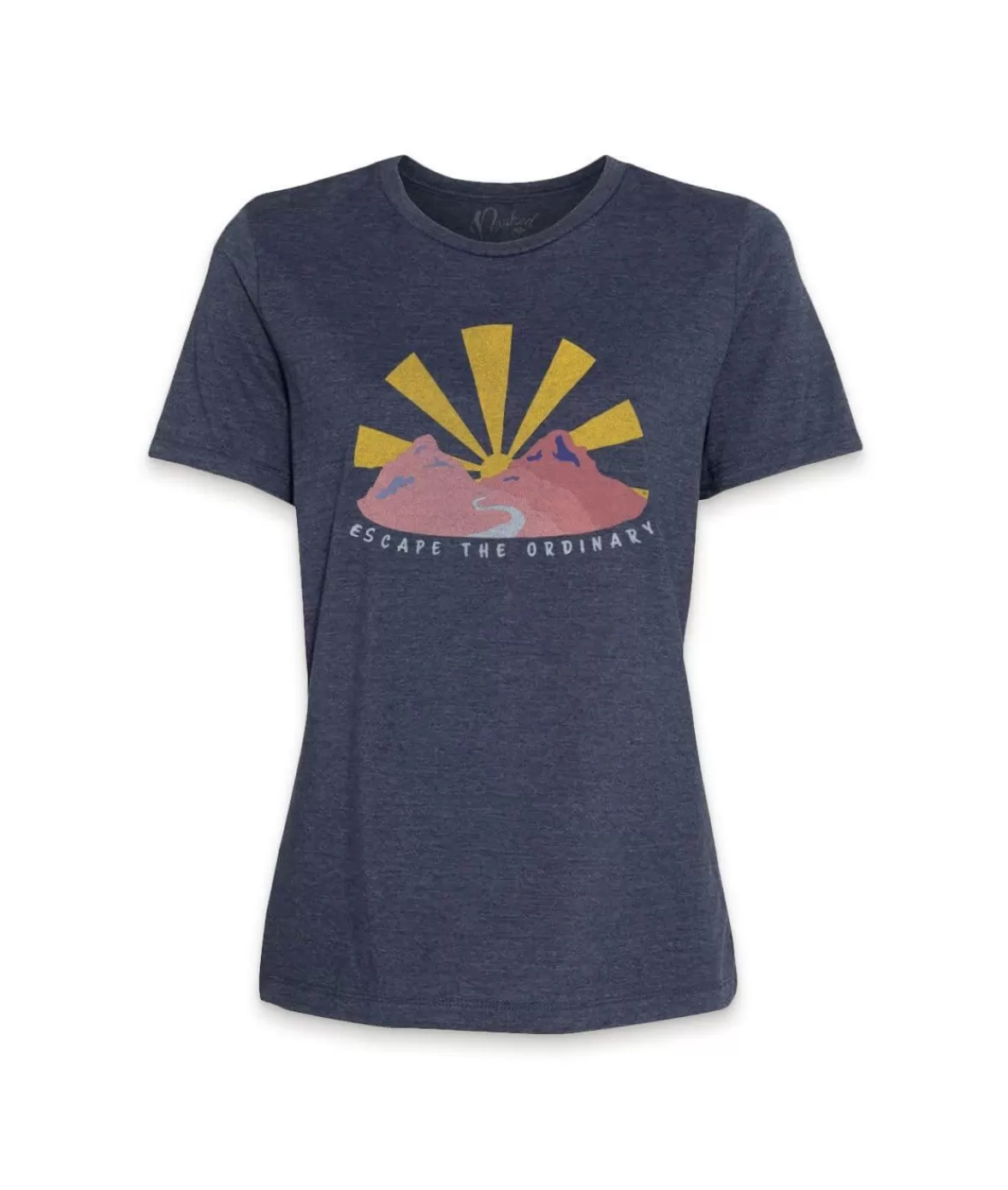 Women'S Ridiculously Soft Midweight Graphic Tee | Escape The Ordinary | Nayked Apparel Shop