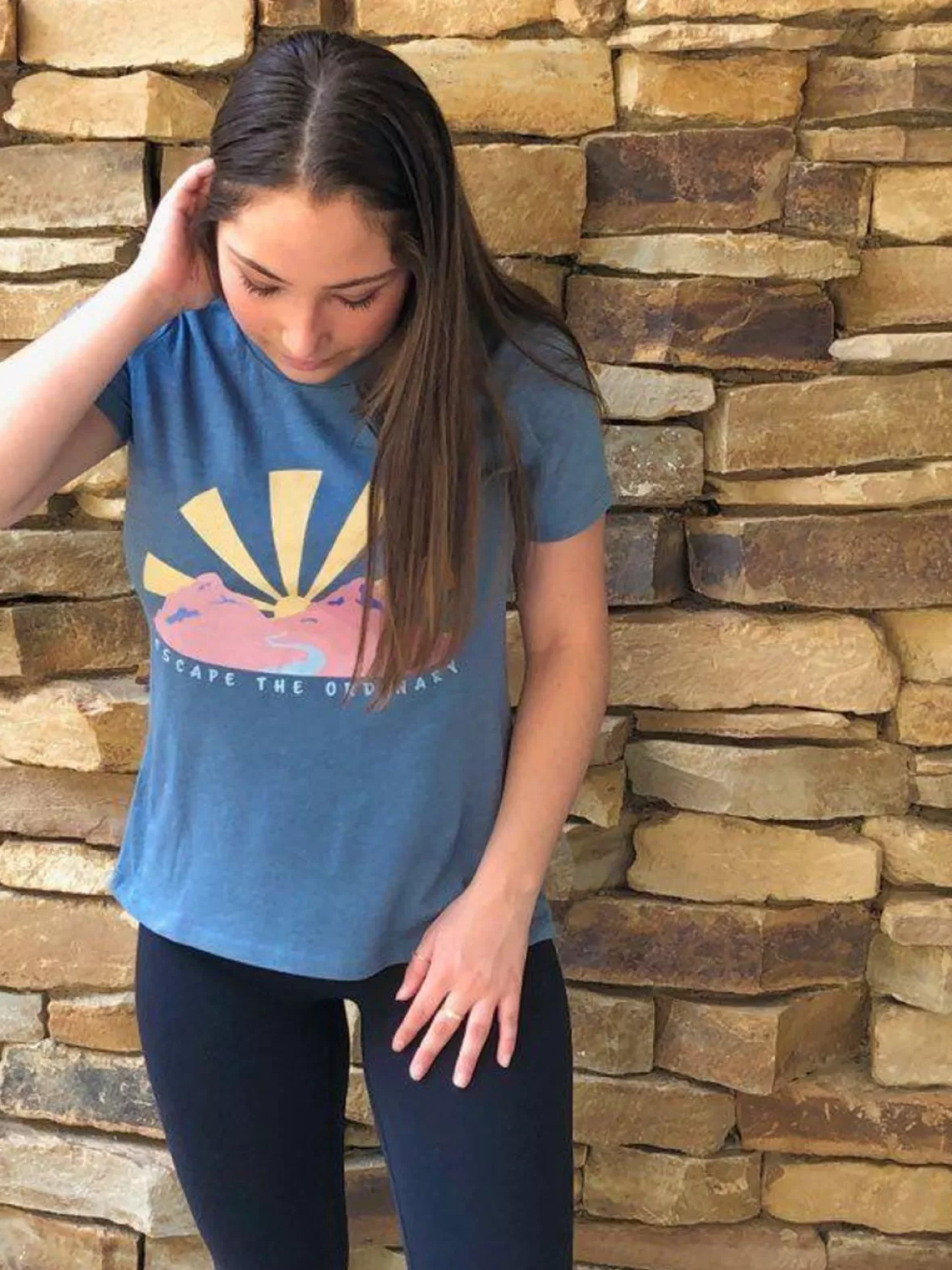 Women'S Ridiculously Soft Midweight Graphic Tee | Escape The Ordinary | Nayked Apparel Shop