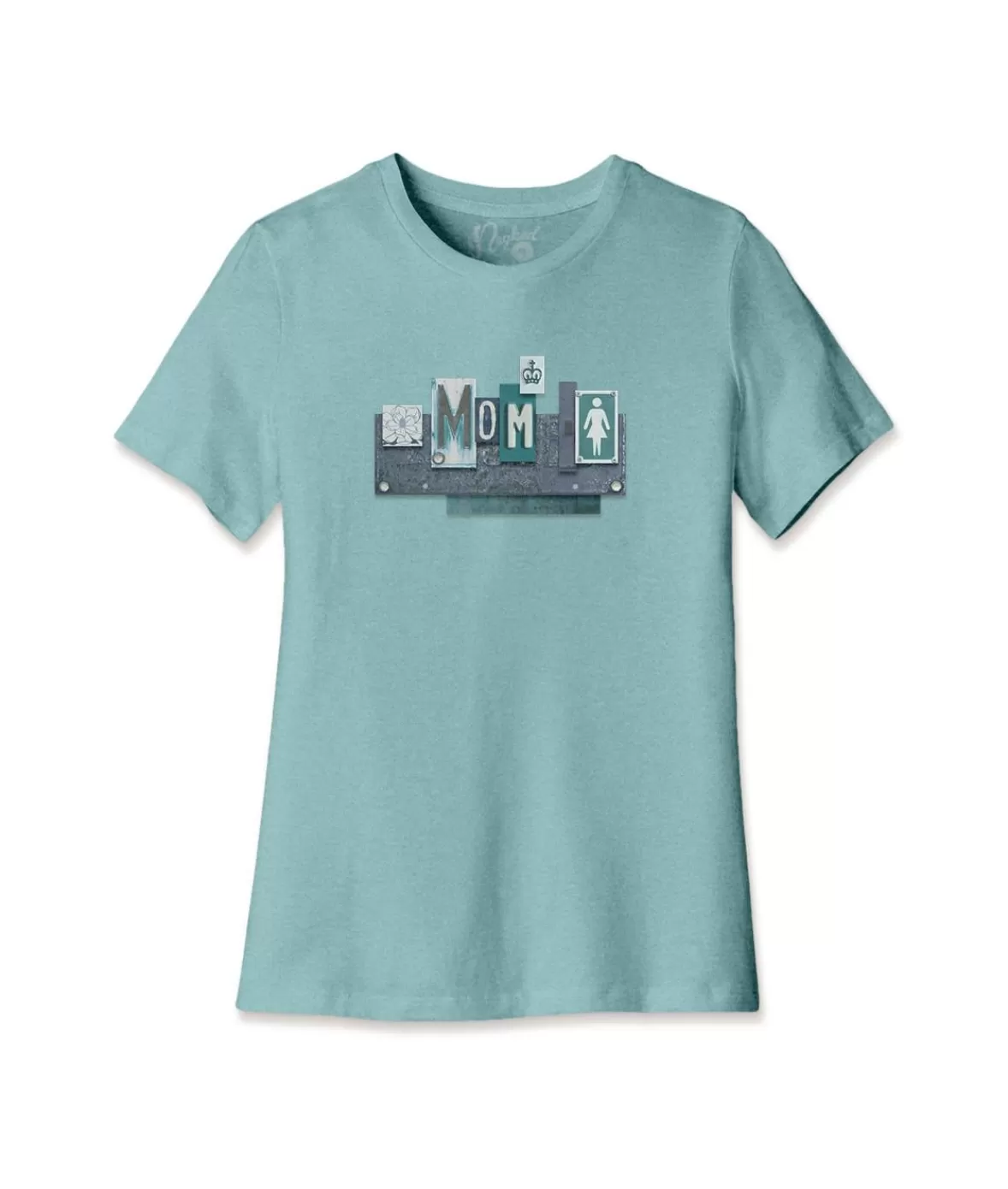 Women'S Ridiculously Soft Midweight Graphic Tee | License Plate Art: Mom | Nayked Apparel Shop
