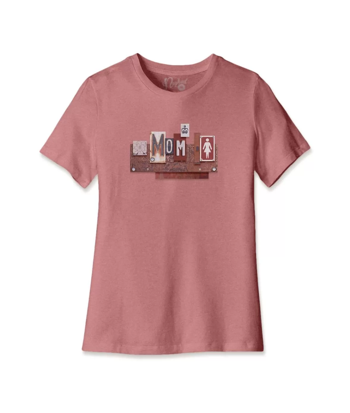 Women'S Ridiculously Soft Midweight Graphic Tee | License Plate Art: Mom | Nayked Apparel Shop