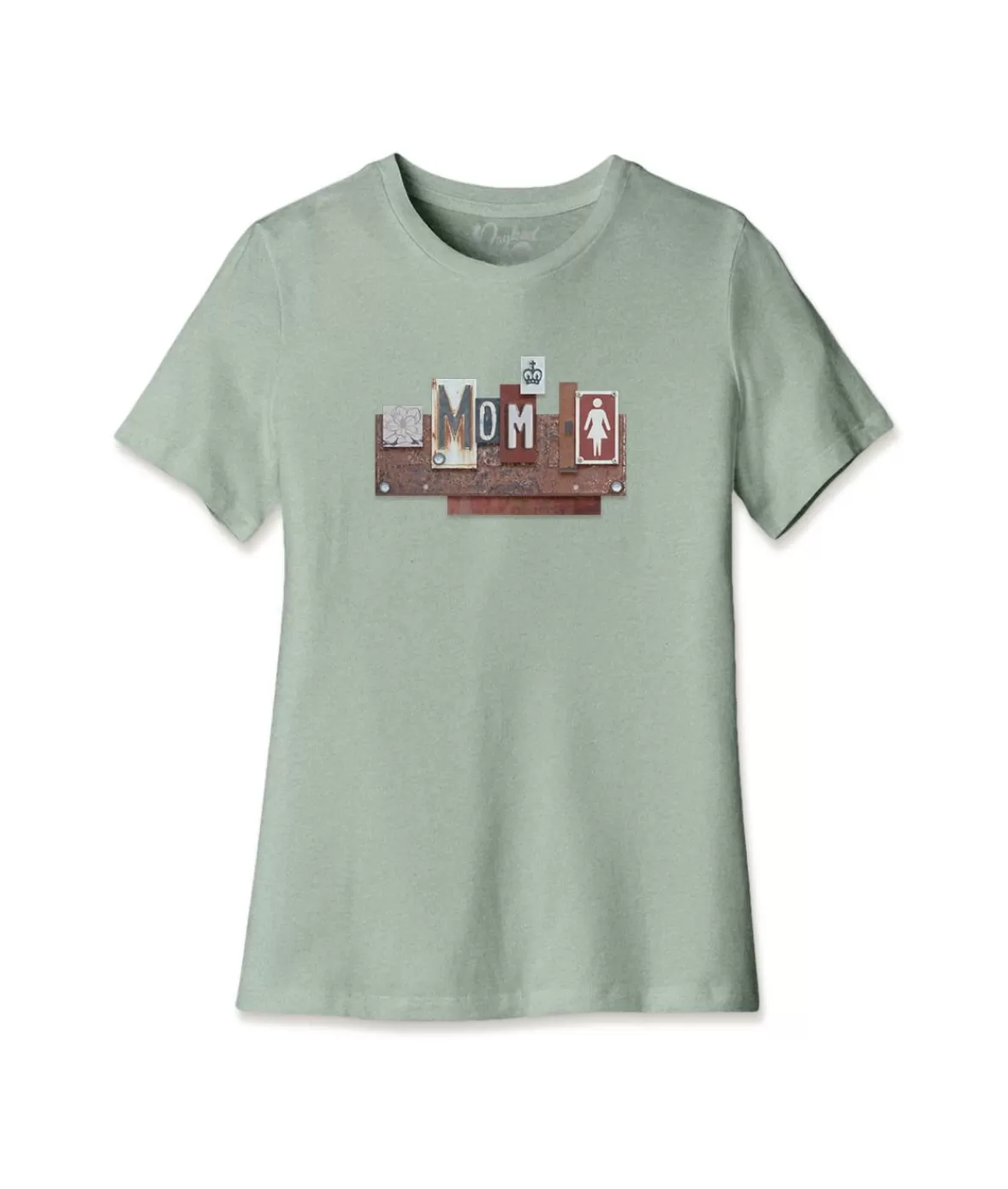 Women'S Ridiculously Soft Midweight Graphic Tee | License Plate Art: Mom | Nayked Apparel Hot