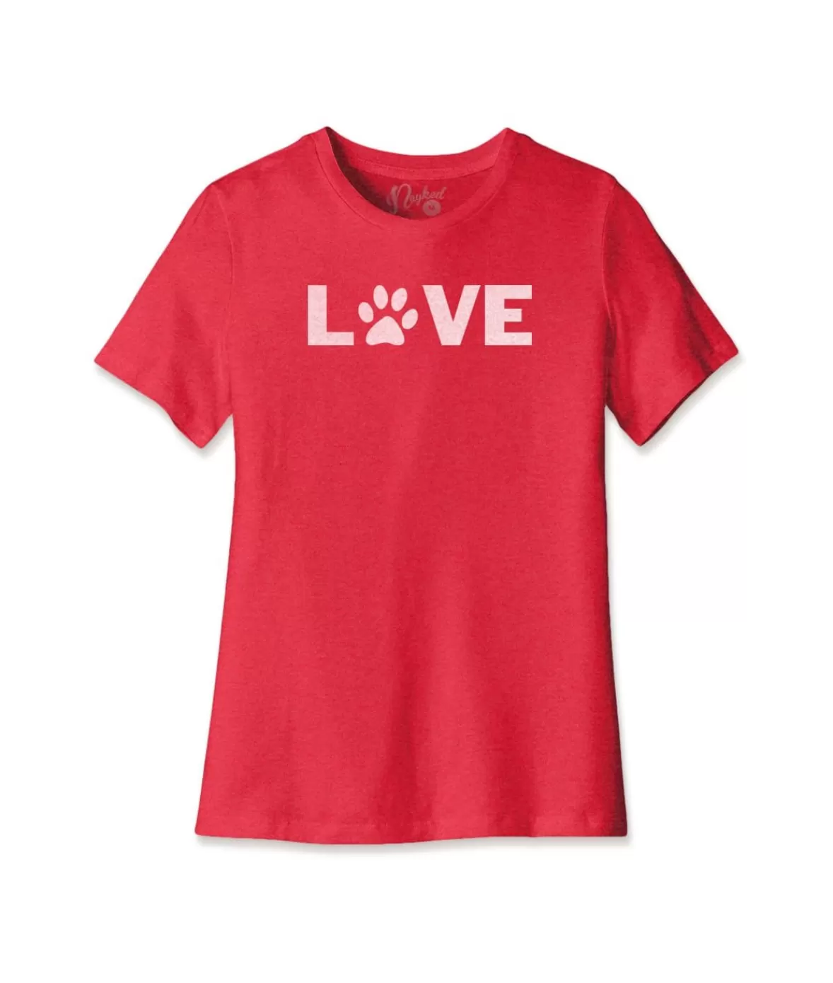 Women'S Ridiculously Soft Midweight Relaxed Valentine'S Day Graphic T-Shirt | Love My Pet | Nayked Apparel Online