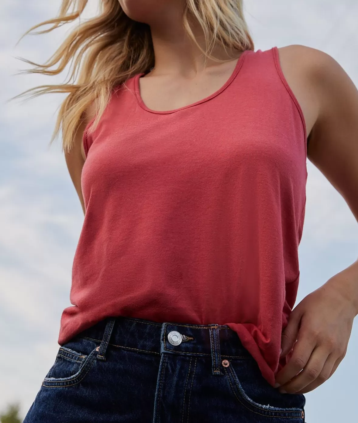 Women'S Ridiculously Soft Modal Recycled Tank | Nayked Apparel Best Sale