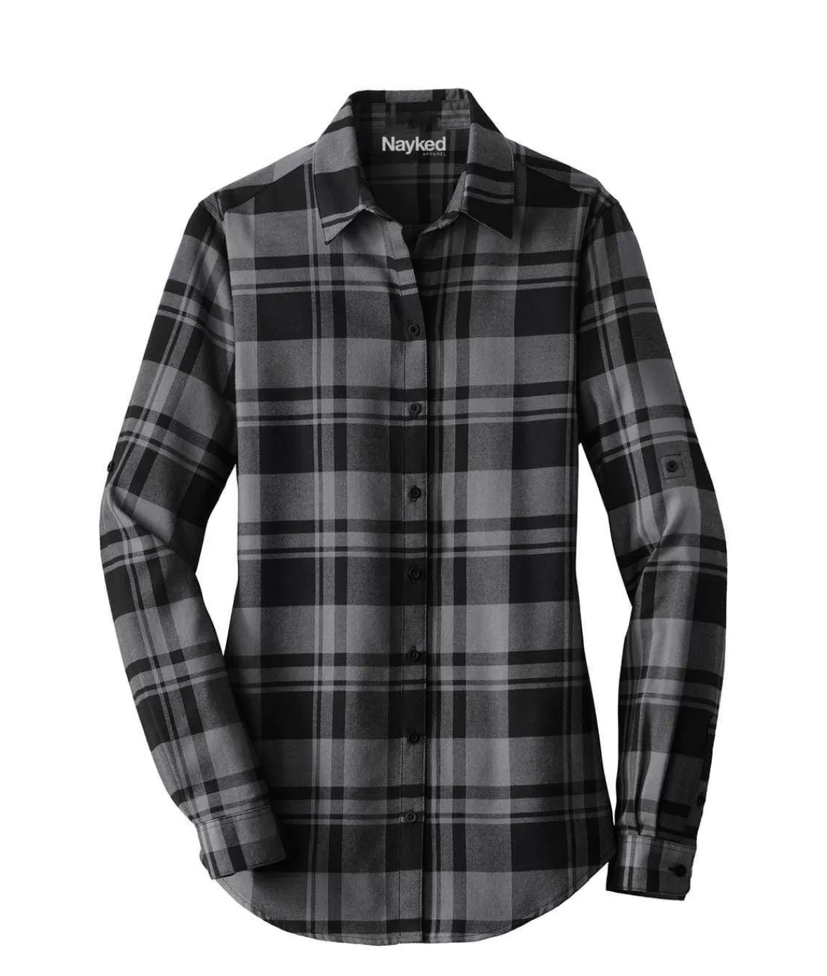 Women'S Ridiculously Soft Plaid Flannel Tunic Shirt | Nayked Apparel Flash Sale