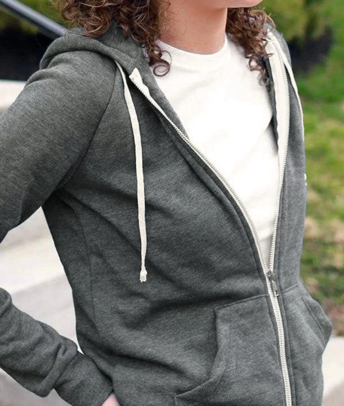 Women'S Ridiculously Soft Recycled Fleece Full-Zip Hoodie | Nayked Apparel Sale