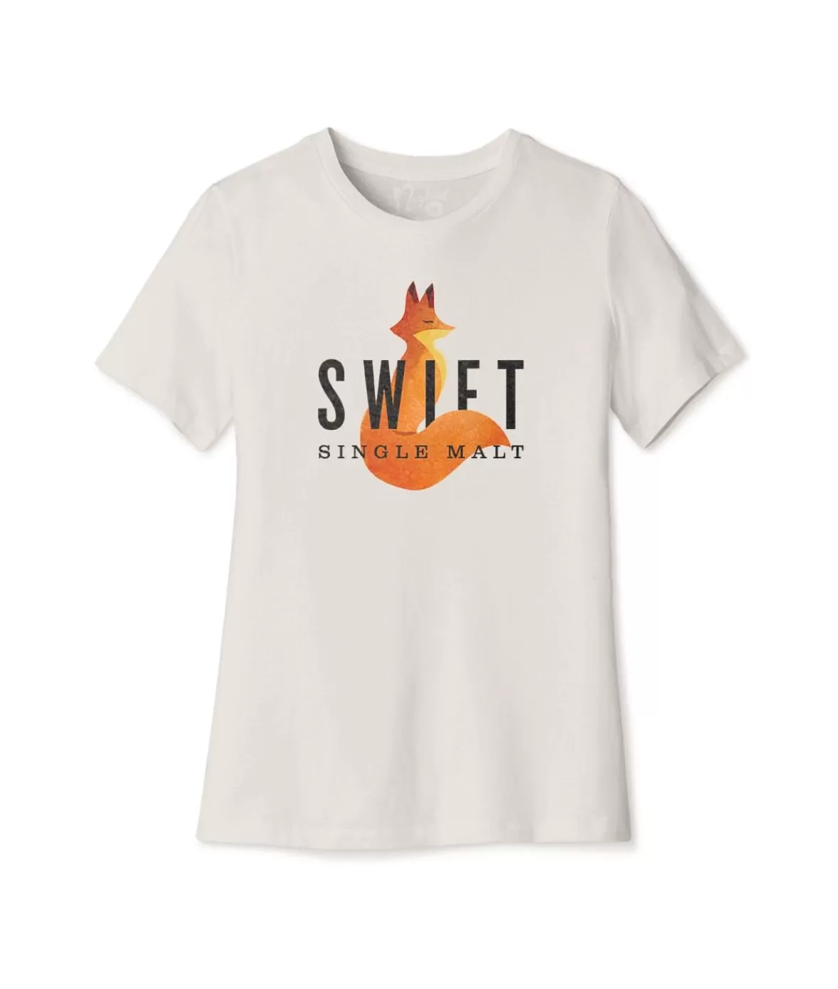 Women'S Ridiculously Soft Relaxed Fit 100% Cotton Graphic T-Shirt | Swift Single Malt | Nayked Apparel Clearance