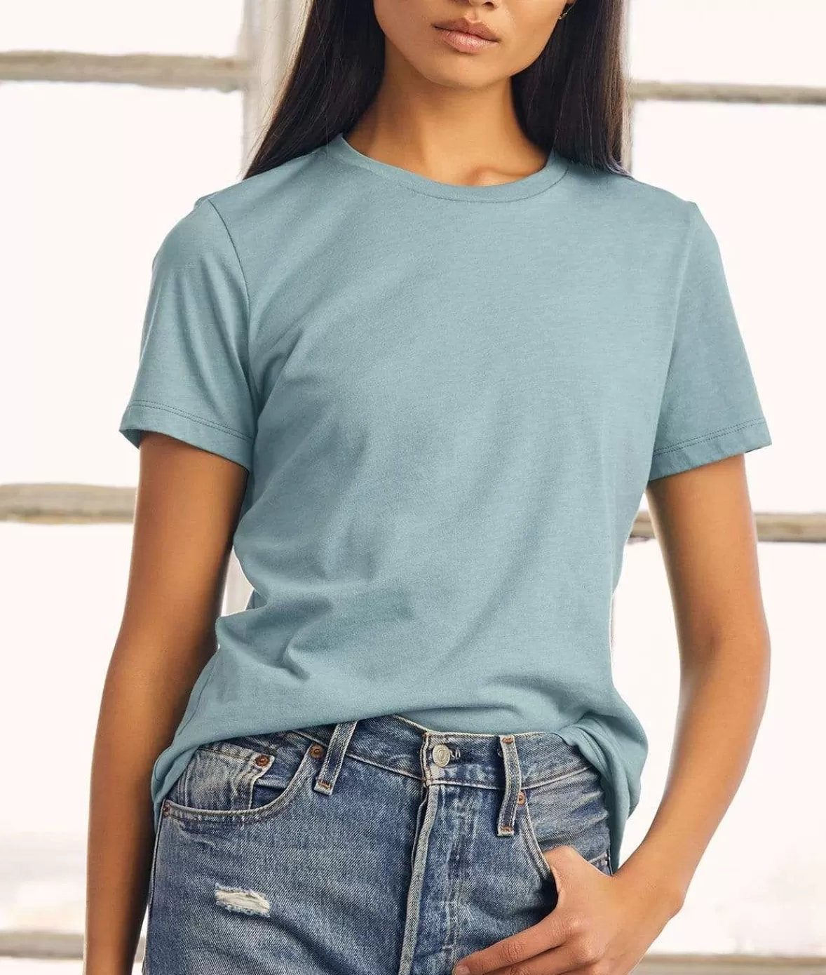 Women'S Ridiculously Soft Relaxed Fit Midweight T-Shirt | Nayked Apparel Outlet