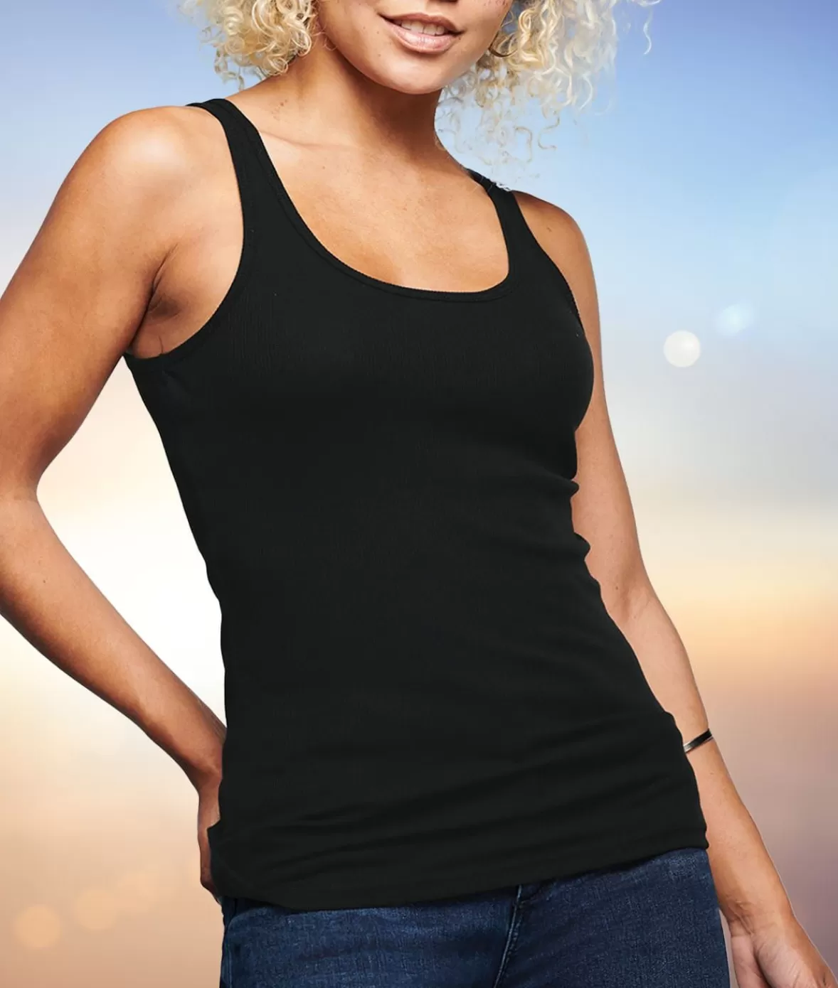 Women'S Ridiculously Soft Ribbed Tank | Nayked Apparel Discount