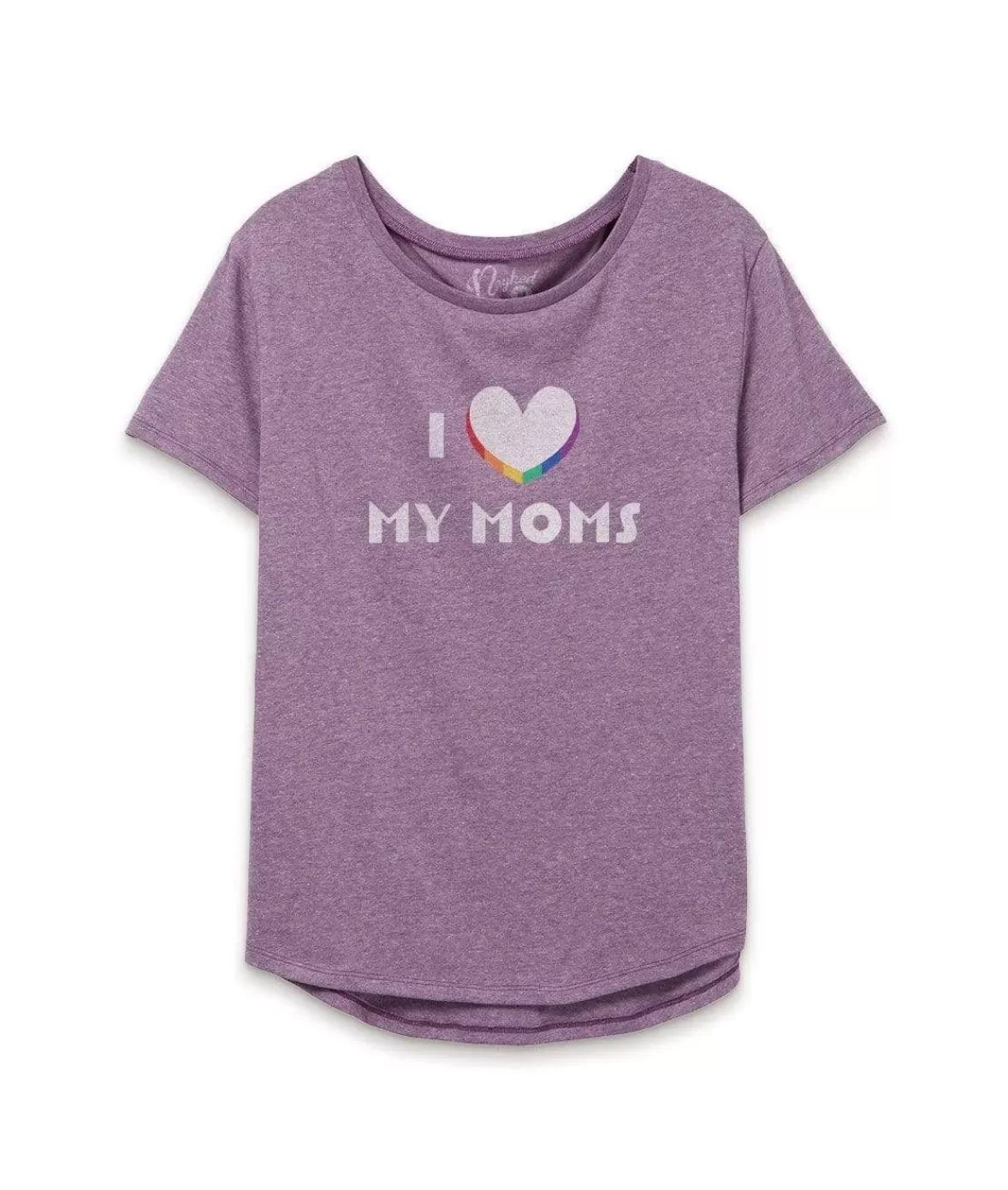 Women'S Ridiculously Soft Vintage Oversized Graphic Tee | I Love My Moms | Nayked Apparel Cheap