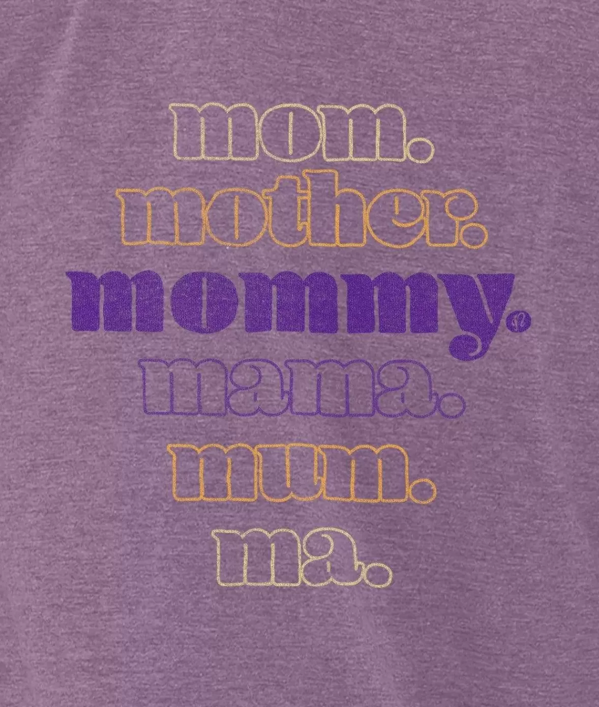 Women'S Ridiculously Soft Vintage Oversized Graphic Tee | Mommy | Nayked Apparel Outlet
