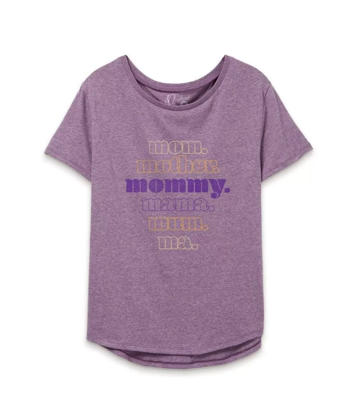 Women'S Ridiculously Soft Vintage Oversized Graphic Tee | Mommy | Nayked Apparel Outlet