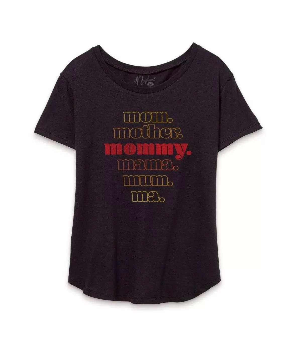 Women'S Ridiculously Soft Vintage Oversized Graphic Tee | Mommy | Nayked Apparel Outlet