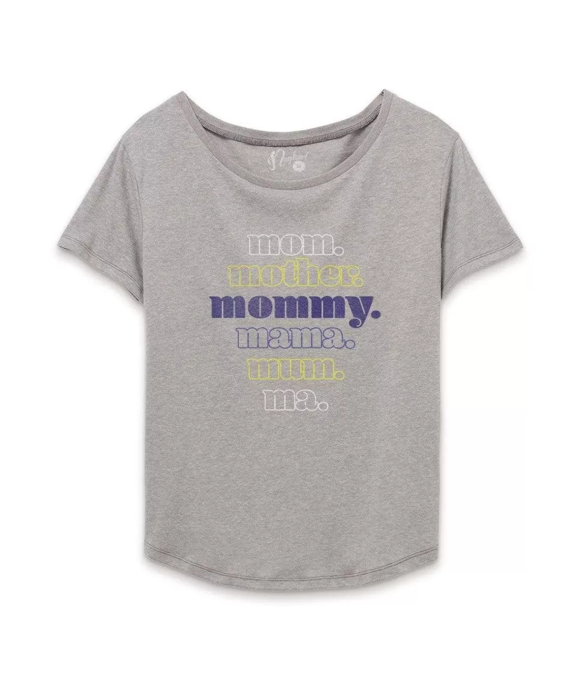Women'S Ridiculously Soft Vintage Oversized Graphic Tee | Mommy | Nayked Apparel Hot