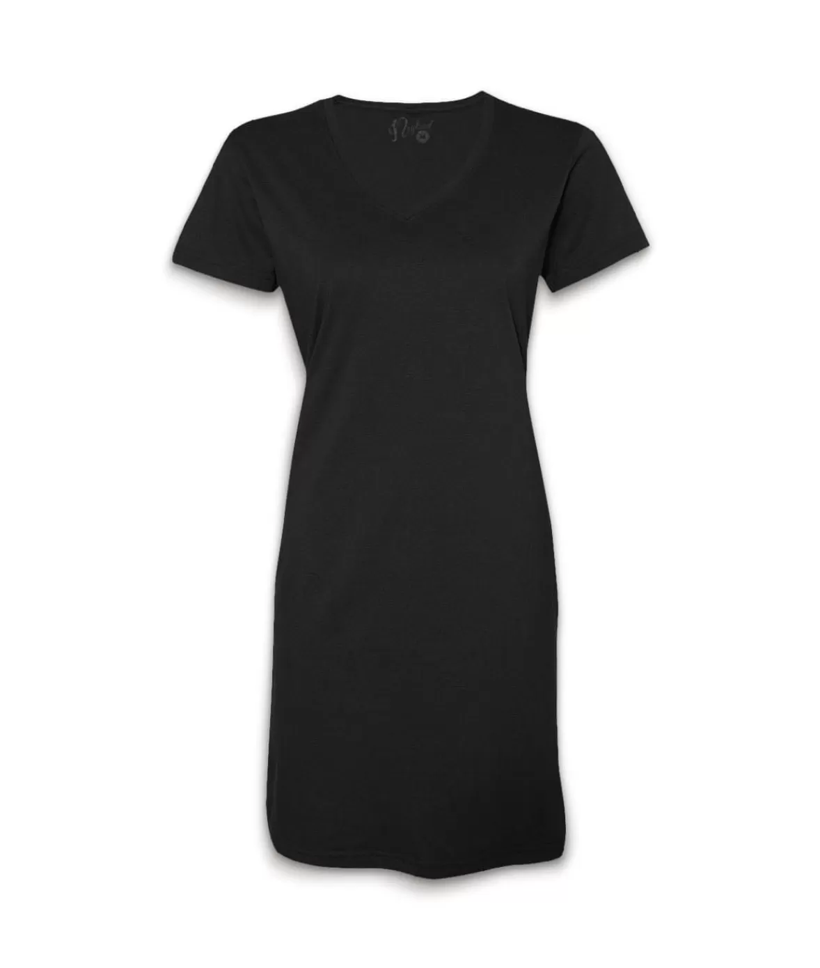 Women'S Ridiculously Soft V-Neck T-Shirt Dress | Nayked Apparel Flash Sale