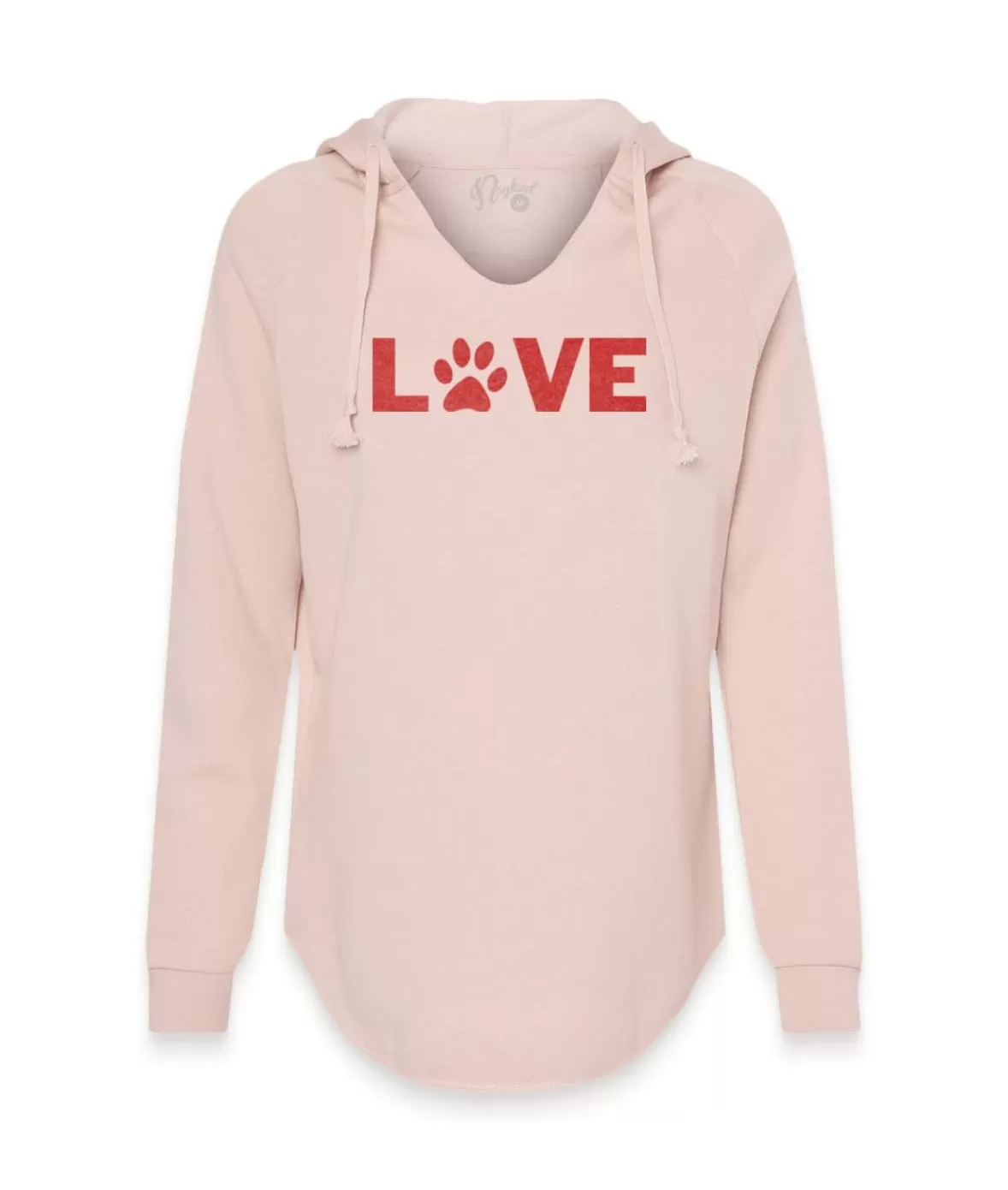 Women'S Ridiculously Soft Wave Wash Valentine'S Day Graphic Hoodie | Love My Pet | Nayked Apparel New