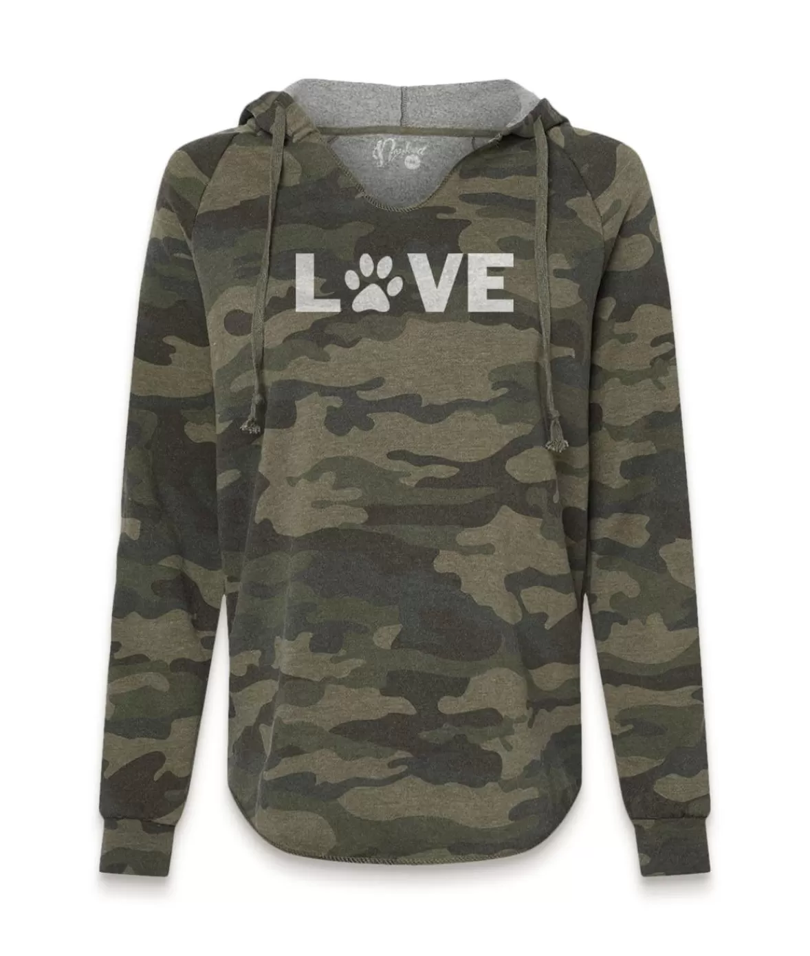 Women'S Ridiculously Soft Wave Wash Valentine'S Day Graphic Hoodie | Love My Pet | Nayked Apparel New