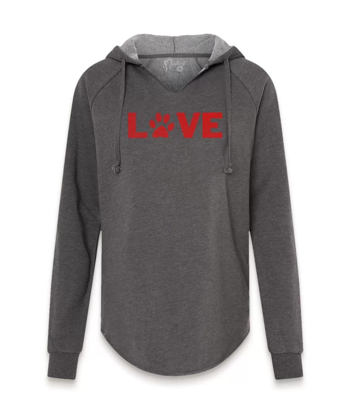 Women'S Ridiculously Soft Wave Wash Valentine'S Day Graphic Hoodie | Love My Pet | Nayked Apparel Discount