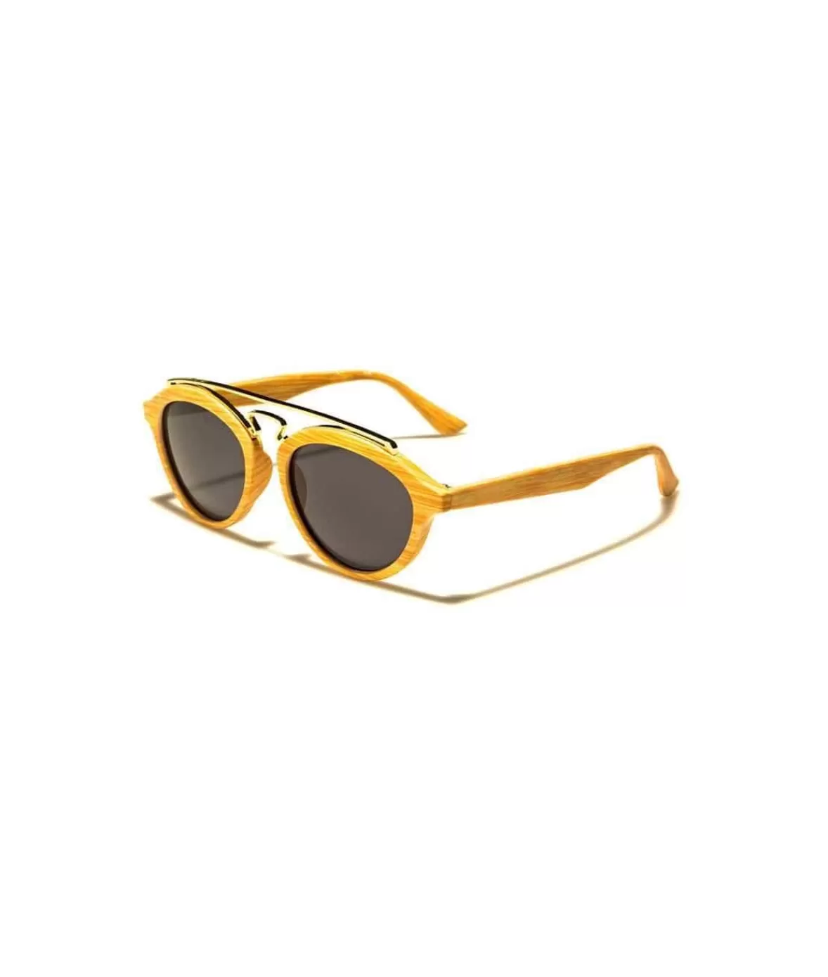 Women'S Round Wood Sunglasses, Lifetime Guarantee | Nayked Apparel Flash Sale