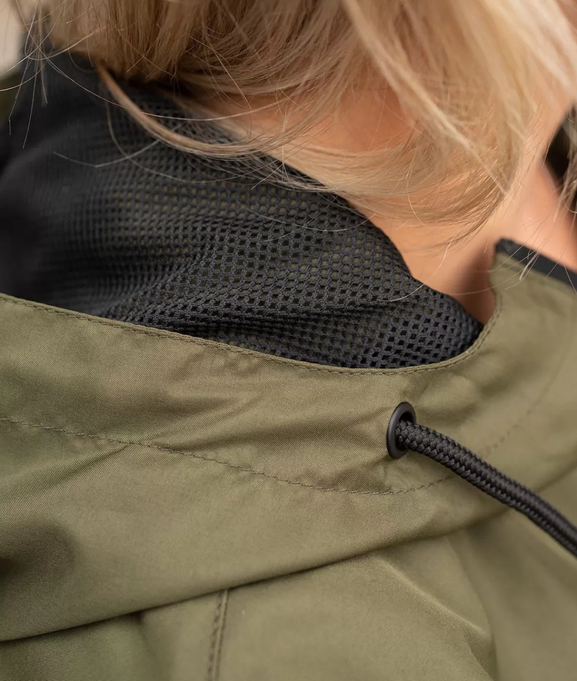 Women'S Soft Lightweight Oversized Half-Zip Pullover Windbreaker Anorak | Nayked Apparel Online