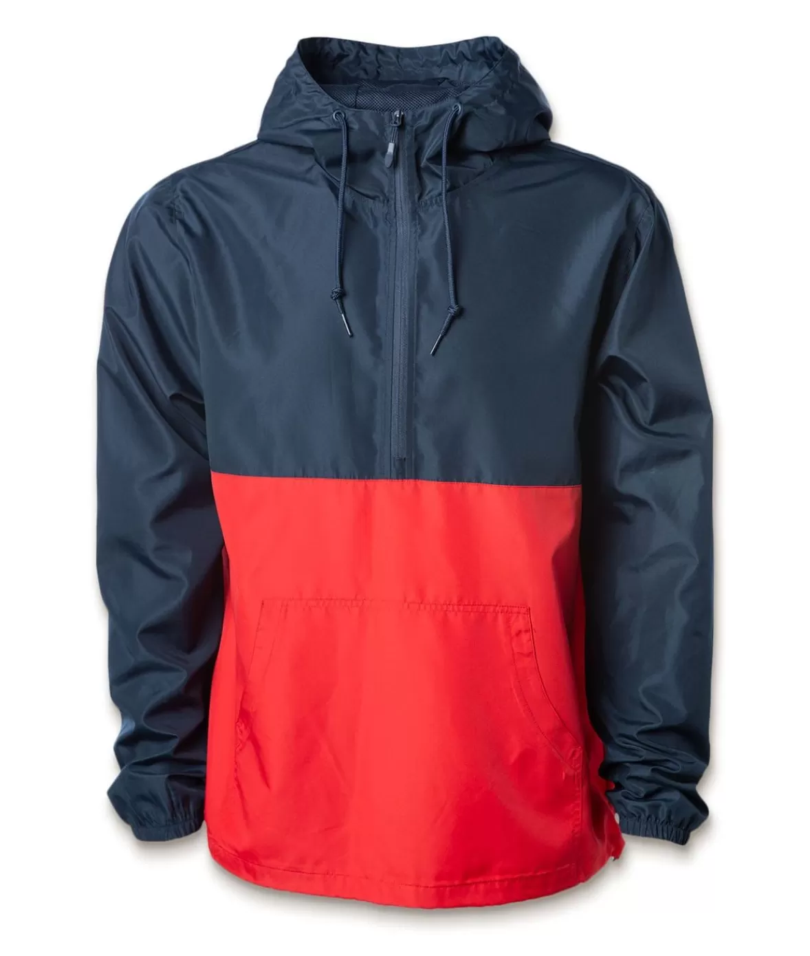 Women'S Soft Lightweight Oversized Half-Zip Pullover Windbreaker Anorak | Nayked Apparel Hot