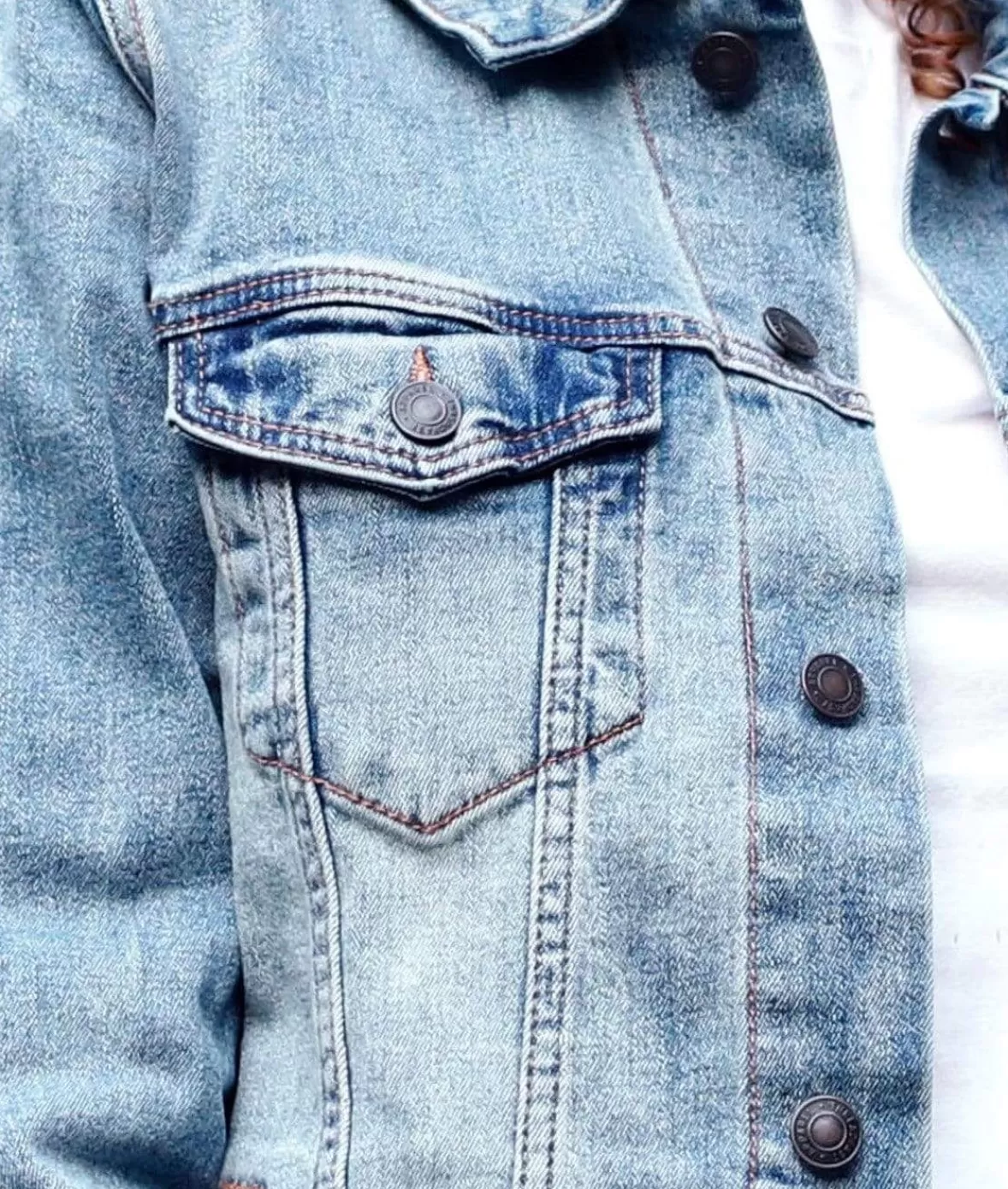 Women'S Soft Oversized Vintage Denim Jacket | Nayked Apparel Online