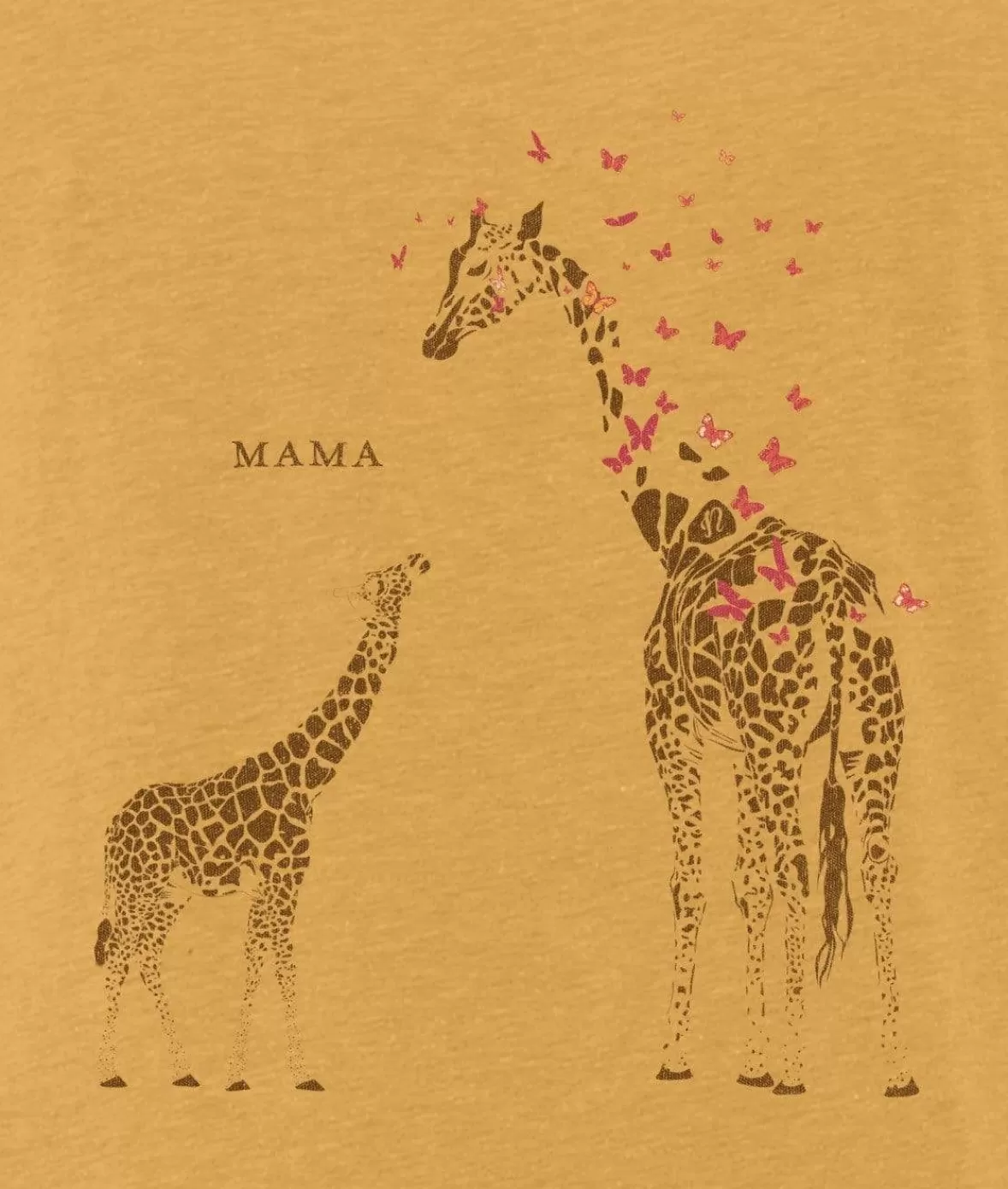 Women'S Split Side Graphic Tank | Mama Giraffe | Nayked Apparel Sale