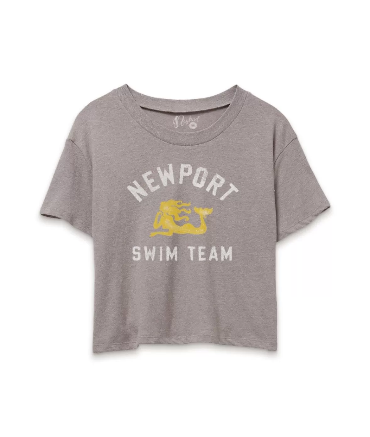 Women'S Vintage Graphic Crop T-Shirt | Newport | Nayked Apparel New